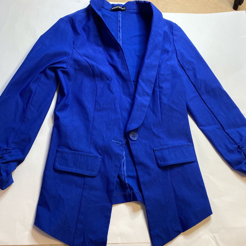 Blue blazer